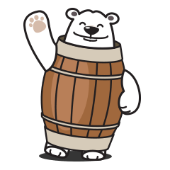 [LINEスタンプ] polar bear Bob