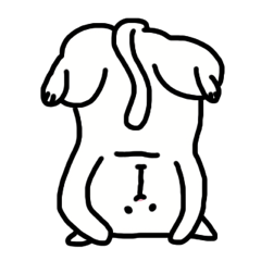 [LINEスタンプ] 白猫のパンドラ