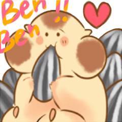 A hamster names BenBen ！