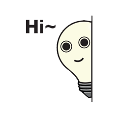 [LINEスタンプ] cute bulb