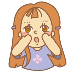 [LINEスタンプ] No eyebrows sister(Shuabai Chi)