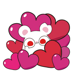 [LINEスタンプ] Rico, cuddly, lovable ＆ cute！