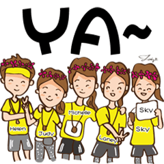 [LINEスタンプ] Running diary