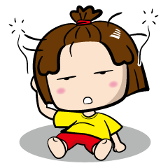 [LINEスタンプ] 愛すべきぐうたらっこ