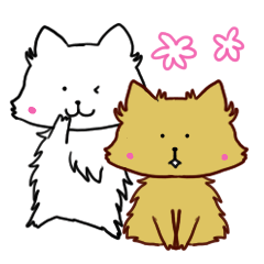 [LINEスタンプ] もふりねこ