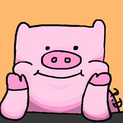 [LINEスタンプ] Piggy Diary