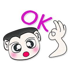 [LINEスタンプ] 私の名前はすることです。^___^