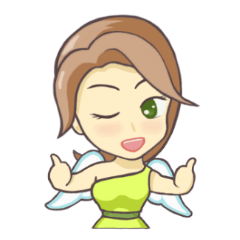 [LINEスタンプ] Friendly Fairy