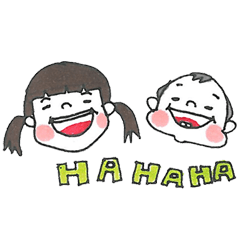 [LINEスタンプ] PHOEBE and KAYLA