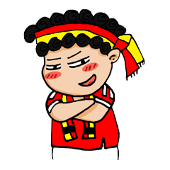 [LINEスタンプ] Konhoi football lover