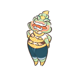 [LINEスタンプ] Fat Ravana