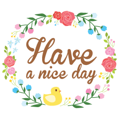 [LINEスタンプ] Happy every day. +