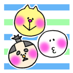 [LINEスタンプ] ねこ・ひと・との