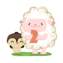 [LINEスタンプ] MonFu the sheep 2