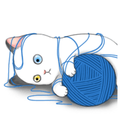 [LINEスタンプ] Play with me meow
