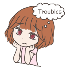 [LINEスタンプ] Jellyfish Troubles