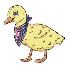 [LINEスタンプ] Duck Vilim