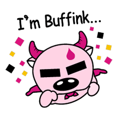 [LINEスタンプ] I'm Buffink Anime