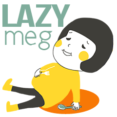 [LINEスタンプ] Fatty or Lazy？