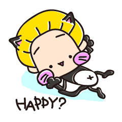 [LINEスタンプ] まろの森王国。番外・ずらにゃん