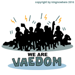 [LINEスタンプ] We're Vaedomの画像（メイン）