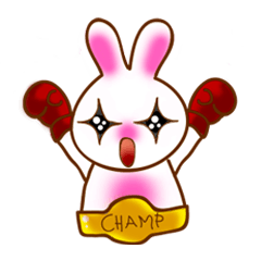 [LINEスタンプ] Bunny Boxing