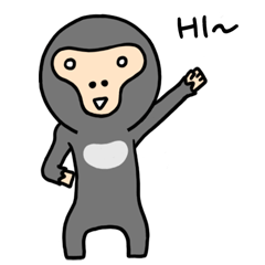 [LINEスタンプ] Hello！！ Jimba