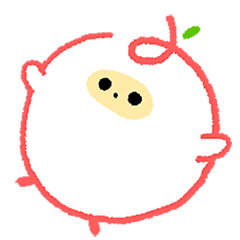 [LINEスタンプ] Snow White Apple vol.1