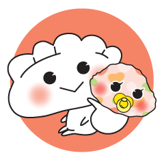 [LINEスタンプ] ギョウザちゃん