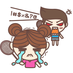 [LINEスタンプ] Badtotae