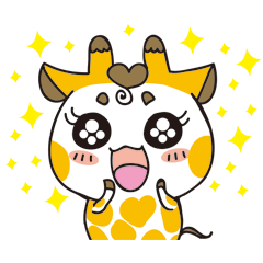 [LINEスタンプ] Shorty Giraffe (daily)2