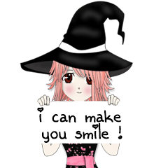 [LINEスタンプ] Witch of Smile