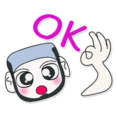 [LINEスタンプ] 隆氏。 OK