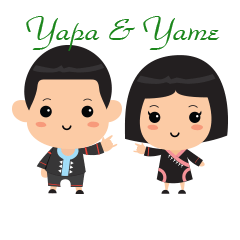[LINEスタンプ] Yapa＆Yame