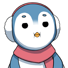 [LINEスタンプ] Kawaii penguin-Dong Dong