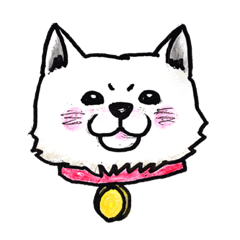 [LINEスタンプ] 秋田犬の福ちゃん