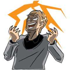 [LINEスタンプ] Jack The Scary Boss