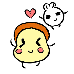 [LINEスタンプ] Toast and his best friend.