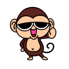[LINEスタンプ] お猿のマサルさんの画像（メイン）
