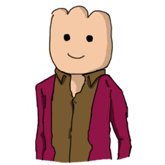 [LINEスタンプ] チューリップ人間さん