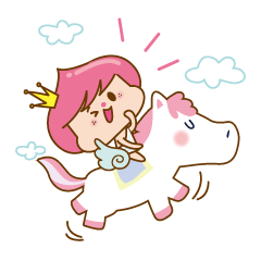 [LINEスタンプ] Little Angel of The Universe