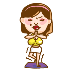 [LINEスタンプ] Workout Family