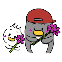 [LINEスタンプ] ペンペンとぴーくん。2