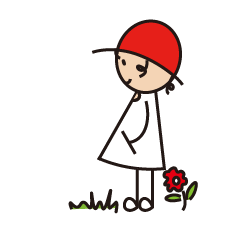 [LINEスタンプ] The Red Hat