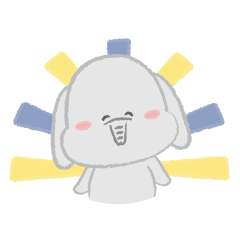 [LINEスタンプ] Elliott the elephant