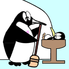 [LINEスタンプ] Animated Stickers of Penguinic State 2の画像（メイン）