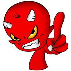 [LINEスタンプ] LITTLE-DEVIL