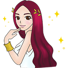 [LINEスタンプ] Name CEO Aphrodite