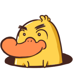 [LINEスタンプ] Duck Cale