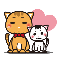 [LINEスタンプ] ChiaoHu ＆ PangHu Vol.1